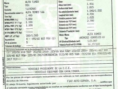 Plafoniera ALFA ROMEO 166 (936_) 2.4 JTD (936A2A__) | BP7444407I8 
