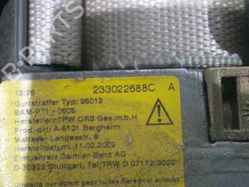 Front right seatbelt MERCEDES-BENZ C-CLASS (W203)  | BP8726648I25 