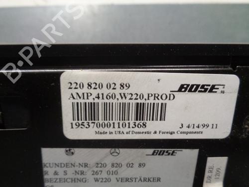 Other MERCEDES-BENZ S-CLASS (W220, V220) S 500, S 500 L (220.075, 220.175, 220.875) | BP18294523O1 