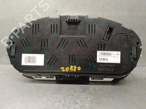 Instrument cluster RENAULT MEGANE III Hatchback (BZ0/1_, B3_) 1.2 TCe (BZ16, BZ28) | BP19134270C47 