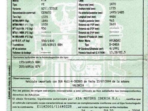 Right front fenders KIA CERATO I Hatchback (LD) 2.0 CRDi | BP7889153C42  - Image 9