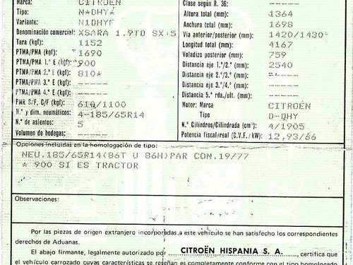 Squib airbag CITROËN XSARA (N1) 1.9 TD | BP2121667C102 