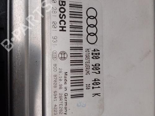 Engine control unit (ECU) AUDI A6 C5 (4B2) 2.5 TDI | BP13358856M57 