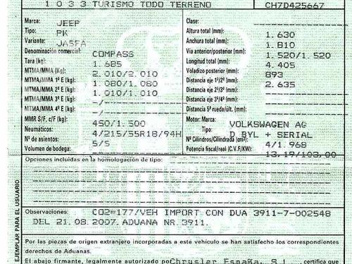 Rear left interior door handle JEEP COMPASS (MK49) 2.0 CRD | BP3215962I15  - Image 10