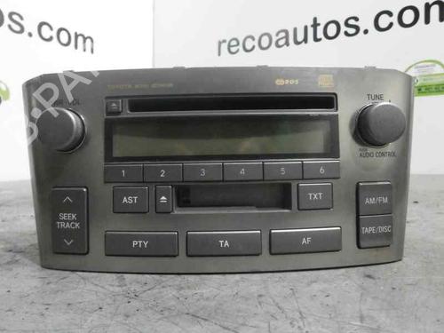 Used Radio TOYOTA AVENSIS Estate (_T25_) 2.0 D-4D (CDT250_, CDT250R) (116 hp) 2308570