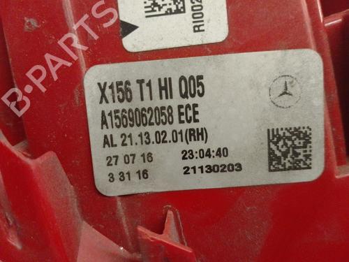 Right taillight MERCEDES-BENZ GLA-CLASS (X156) GLA 200 CDI / d (156.908) | BP18136297C35 