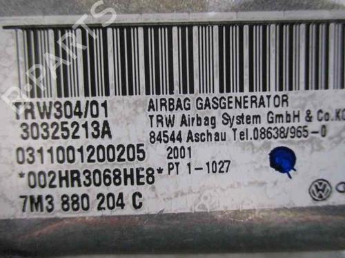 Passenger airbag VW SHARAN (7M8, 7M9, 7M6) 1.9 TDI | BP2061714C10 
