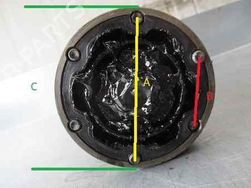 Left front driveshaft SEAT CORDOBA (6K1, 6K2) 1.4 16V | BP2103550M38 