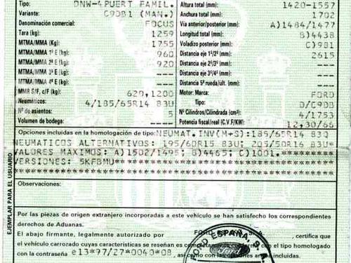 Used Parts FORD FOCUS I Turnier (DNW)  1.8 Turbo DI / TDDi  893840