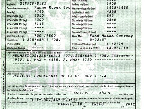 Left front window switch LAND ROVER RANGE ROVER EVOQUE (L538) 2.2 D 4x4 | BP8529638C106  - Image 13