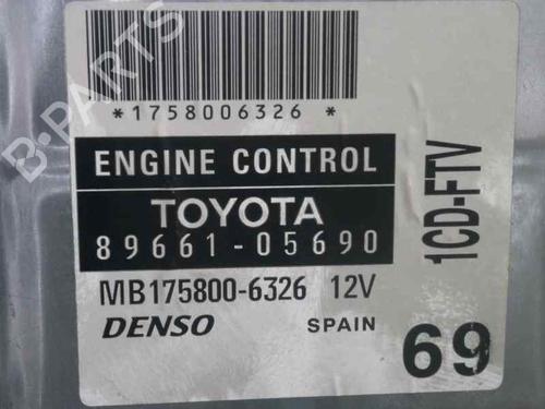 Engine control unit (ECU) TOYOTA AVENSIS Estate (_T25_) 2.0 D-4D (CDT250_, CDT250R) | BP2309095M57 