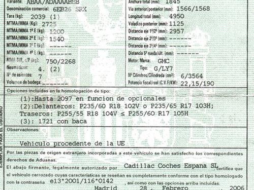 Dashboard CADILLAC SRX 3.6 AWD | BP10175553C46  - Image 18