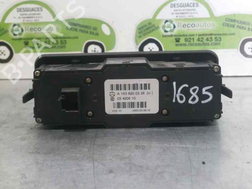 Climate control MERCEDES-BENZ M-CLASS (W163) ML 270 CDI (163.113) | BP2080837I5 