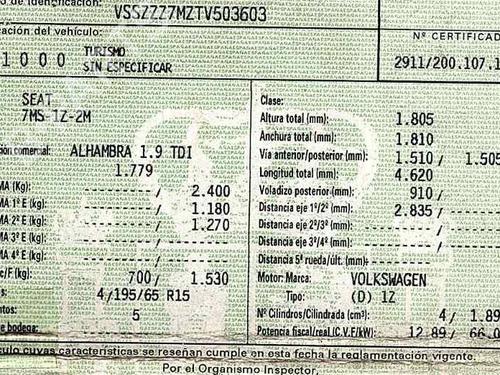 Left headlight SEAT ALHAMBRA (7V8, 7V9) 1.9 TDI | BP2093899C28 