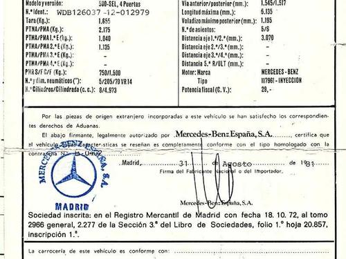 Mirror switch MERCEDES-BENZ S-CLASS (W126)  | BP9660165I25 