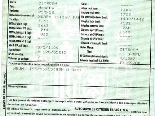 Left rear shock absorber CITROËN XSARA (N1) 1.6 16V | BP3252137M18 