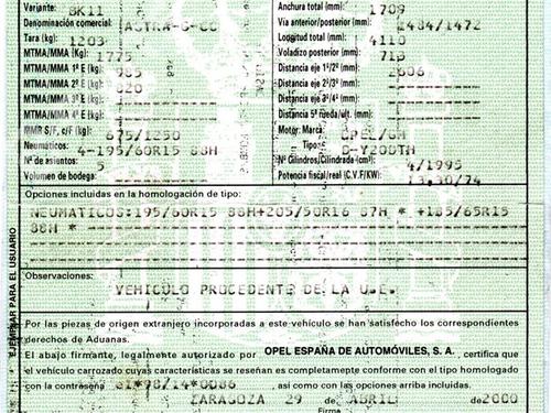 Right front door OPEL ASTRA G Hatchback (T98) 2.0 DTI 16V (F08, F48) | BP8539740C3  - Image 9