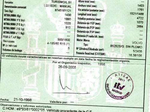 Used Parts VOLVO S70 (874)  2.5 TDI  644621