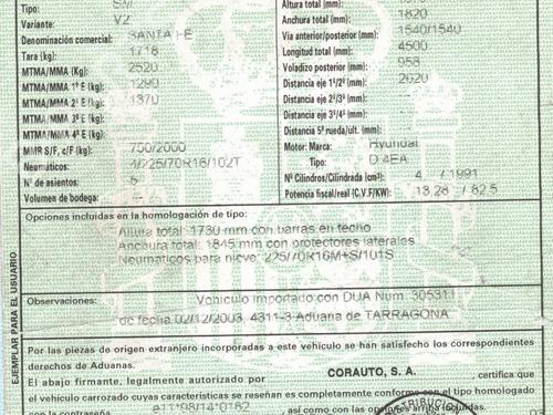 Rear differential HYUNDAI SANTA FÉ I (SM) 2.0 CRDi 4x4 | BP13019930M24 