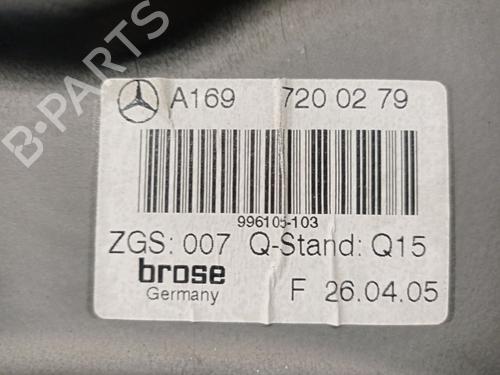 Front right window mechanism MERCEDES-BENZ A-CLASS (W169) A 180 CDI (169.007, 169.307) | BP19778120C23 