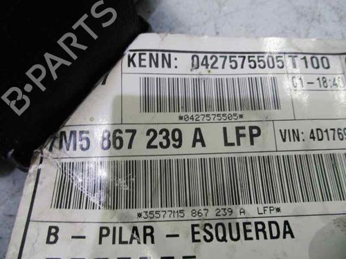 Front left seatbelt FORD GALAXY I (WGR) 1.9 TDI | BP8726843I26 