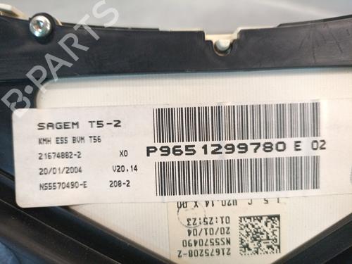 Instrument cluster PEUGEOT 307 CC (3B) 2.0 16V | BP19140388C47 