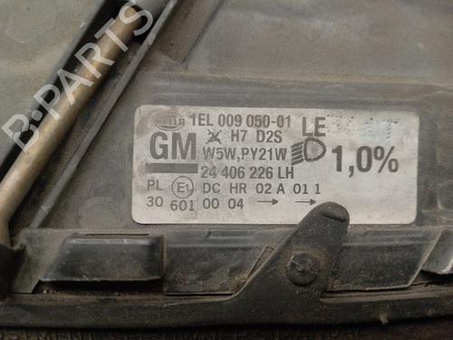 Venstre forlygte OPEL OMEGA B (V94) 2.5 TD (F69, M69, P69) | BP18234097C28 