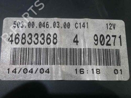 Instrument cluster FIAT PUNTO (188_) 1.2 60 (188.030, .050, .130, .150, .230, .250) | BP2048756C47 