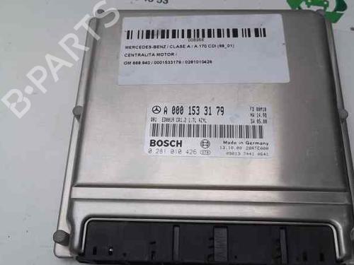 Used Engine control unit (ECU) MERCEDES-BENZ A-CLASS (W168) A 170 CDI (168.008) (90 hp) 17213564