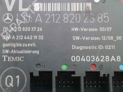 Comfort control module MERCEDES-BENZ E-CLASS (W212)  | BP2054616M56 