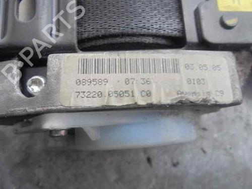 Front right seatbelt TOYOTA AVENSIS Estate (_T25_) 2.2 D-4D (ADT251_, ADT251R) | BP8726921I25 