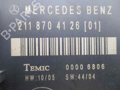 Comfort control module MERCEDES-BENZ E-CLASS (W211) E 320 CDI 4-matic (211.089) | BP2111317M56 