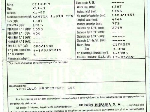 Alternator CITROËN XANTIA (X1_, X2_) 1.9 Turbo D | BP2092075M7 