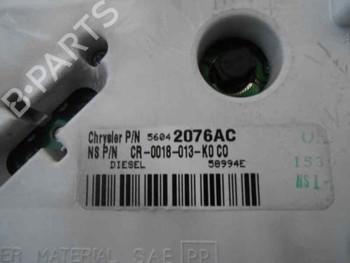 Instrument cluster JEEP GRAND CHEROKEE II (WJ, WG) 3.1 TD 4x4 | BP2089904C47 