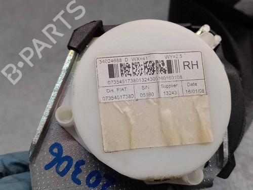 Rear right seatbelt FIAT 500 (312_) 1.2 (312AXA1A) | BP17860354I28 
