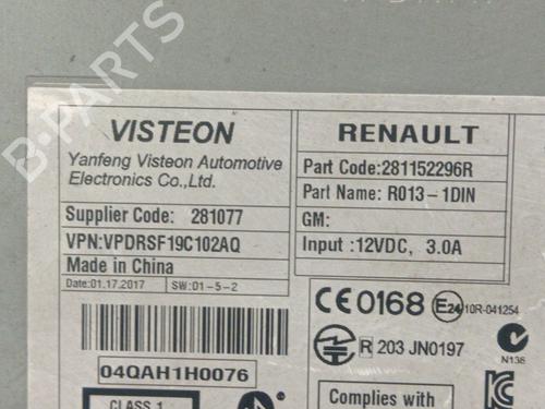 Radio NISSAN NV400 Van (X62, X62B) dCi 130 | BP19673177E6 
