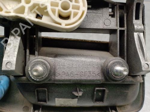 Rear left exterior door handle OPEL ZAFIRA A MPV (T98) 2.2 DTI 16V (F75) | BP19924864C130 