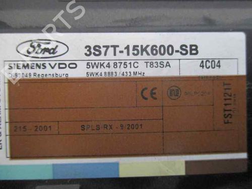 Electronic module FORD MONDEO III (B5Y) 2.0 TDCi | BP2072287M83 