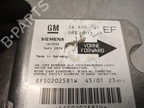 ECU airbags OPEL OMEGA B (V94) 2.5 DTI (F69, M69, P69) | BP19132258M53 