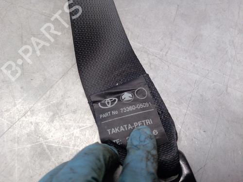 Rear right seatbelt TOYOTA AVENSIS Saloon (_T25_) 2.0 VVT-i (AZT250_, AZT250R) | BP20112284I28 