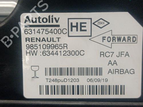 ECU airbags RENAULT GRAND SCÉNIC IV (R9_) 1.3 TCe 140 (R9NB) | BP19652525M53 