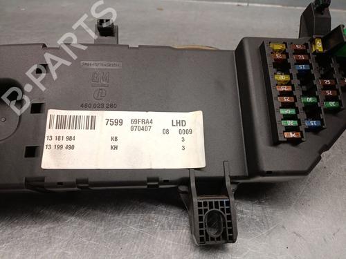 Fuse box OPEL VECTRA C (Z02) 1.9 CDTI (F69) | BP19651444E1 