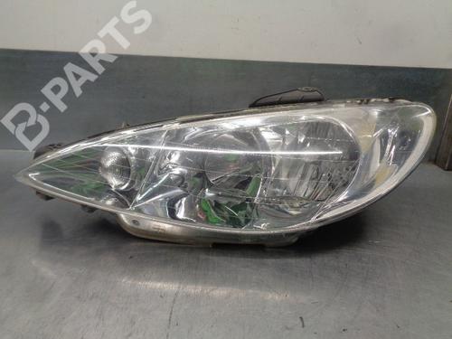 Used Left headlight Left headlight PEUGEOT 206 Hatchback (2A/C) 1.4 i (75 hp) 10356555 10356555