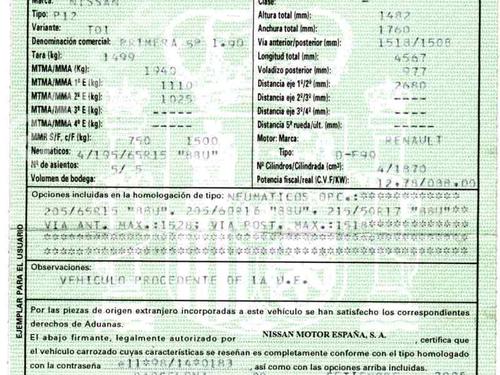 Tailgate handle NISSAN PRIMERA (P12) 1.9 dCi | BP8257125C132  - Image 12