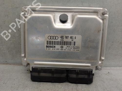 Motorstyringsenhed AUDI A6 C5 Avant (4B5) 2.5 TDI (155 hp) 4B1907401A | 0281010095 | BOSCH