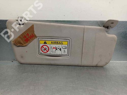 Used Right sun visor Right sun visor PEUGEOT PARTNER Box Body/MPV 1.6 HDi 90 (92 hp) 10283183 10283183