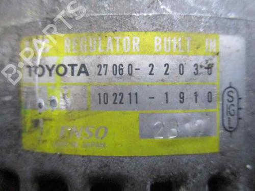 Alternator TOYOTA CELICA Coupe (_T23_) 1.8 16V VT-i (ZZT230_, ZZT230) | BP2106153M7 