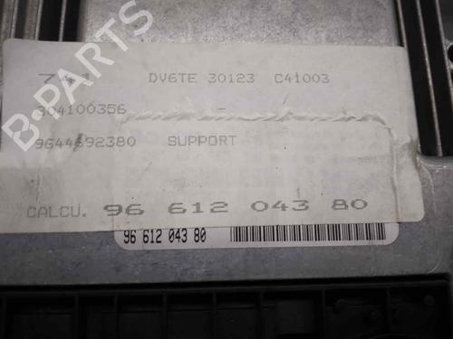 Engine control unit (ECU) PEUGEOT 307 (3A/C) 1.6 HDi 110 | BP18268534M57 