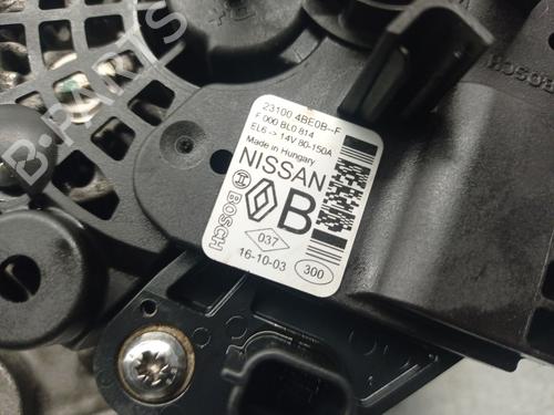 Alternator NISSAN QASHQAI II SUV (J11, J11_) 1.2 DIG-T | BP19924281M7 