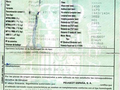 PEUGEOT 206 Hatchback (2A/C)  1.9 D  178060